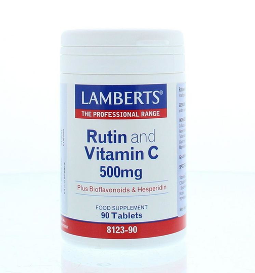 Lamberts Vitamine C 500 mg rutine & bioflavonoiden