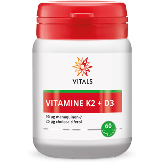Vitamine K2 90 mcg + Vitamine D3 25 mcg
