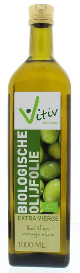 Vitiv Olijfolie Spaans extra virgin bio (1 Liter)