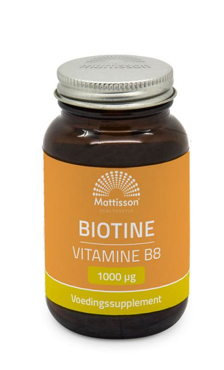 Mattisson Biotine 1000mcg (60 Tabletten)