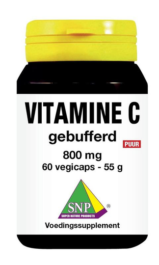 SNP Vitamine C 800 mg gebufferd puur (60 Vegetarische capsules)