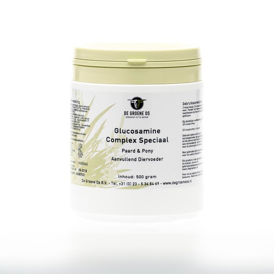 Groene Os Glucosamine complex speciaal paard/pony (500 Gram)
