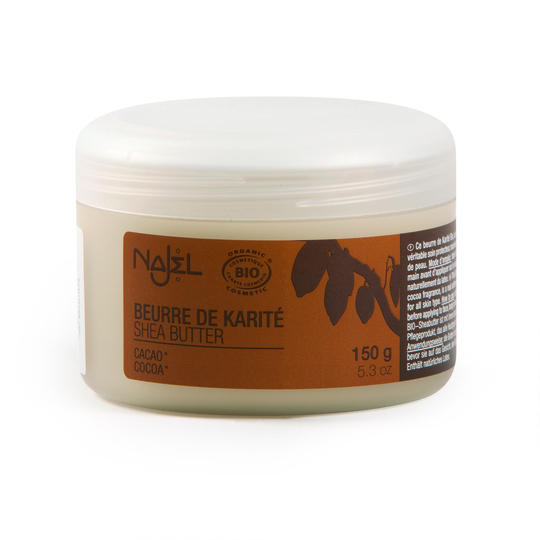 Najel Shea boter Cacao Biologisch 150 gram per stuk