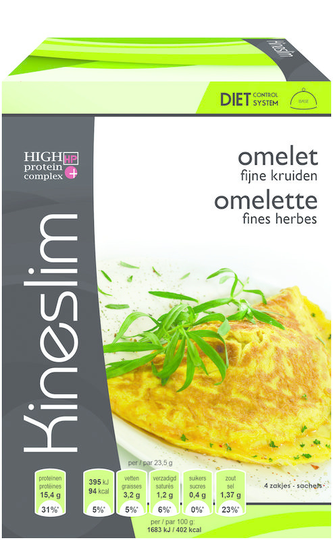 Kineslim Omeletten fijne kruiden (4 Stuks)