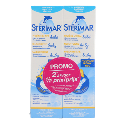 Stérimar Baby Neushygiëne DUO | 2 x 100 ml PROMO