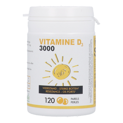 Soria Vitamine D3 3000 | 120 parels