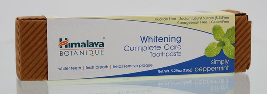 Himalaya Tandpasta botanical whitening complet c peppermint (150 Gram)