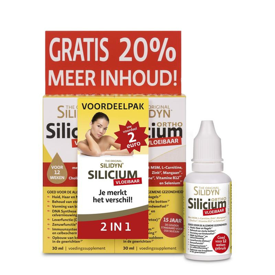 Silidyn Ortho silicium duoverpakking 2 x 30 ml (60 Milliliter)