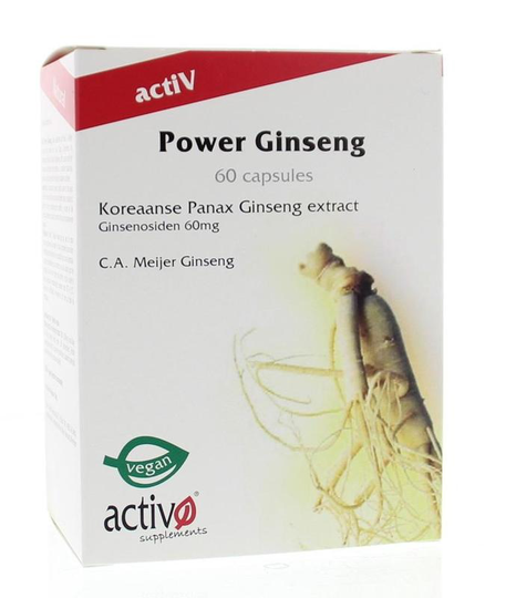 Activo Power ginseng (60 Capsules)