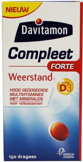 Davitamon Compleet weerstand forte (150 Dragees)