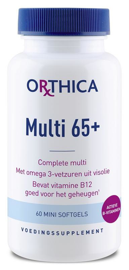 Orthica Multi 65+ softgels (60 Softgels)