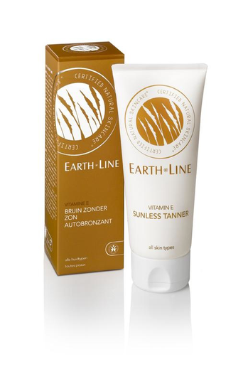 Earth-Line Vitamine E bruin zonder zon (100 Milliliter)