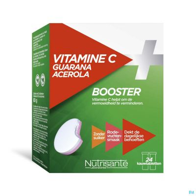 Nutrisanté Vitamine C Guarana Acerola | 24 kauwtabletten