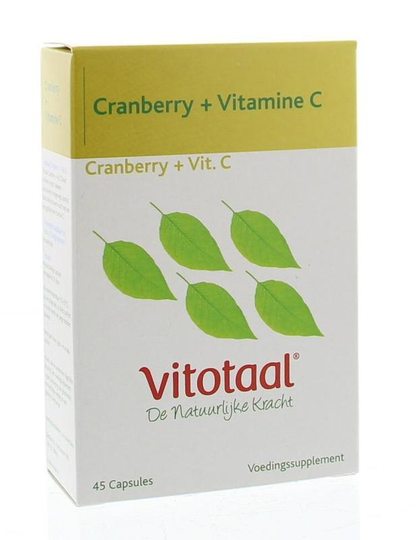 Vitotaal Cranberry + C (45 Capsules)