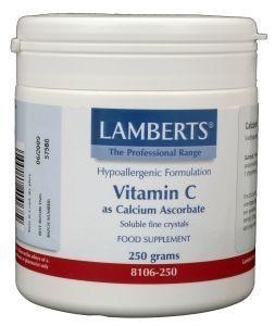 Lamberts Vitamine C calcium ascorbaat (250 Gram)