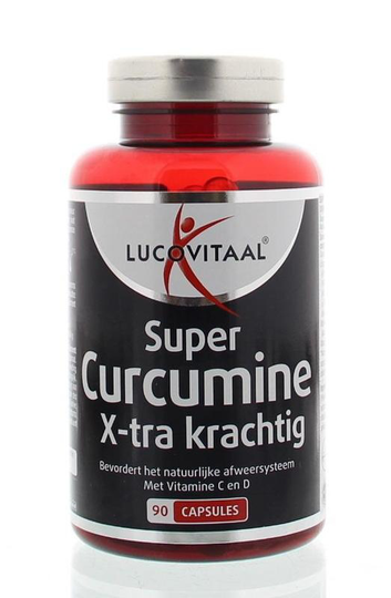 Lucovitaal Lucovitaal kurkuma super x-tra krachtig (90 Capsules)