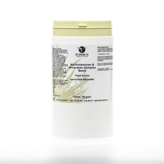 Groene Os Multi vitaminen en mineralen complex basis paard/p (750 Gram)