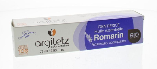 Argiletz Tandpasta rozemarijn (75 Milliliter)