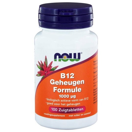 NOW Foods B12 Geheugen Formule 1000 µg