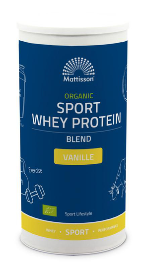 Organic Sport Whey Protein Blend Vanille