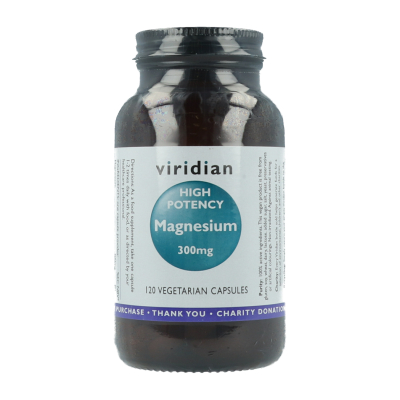 Viridian High Potency Magnesium 300 mg | 120 capsules