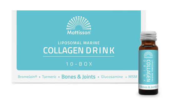 Mattisson Marine collageen drink bones&joints liposomal box (500 Milliliter)