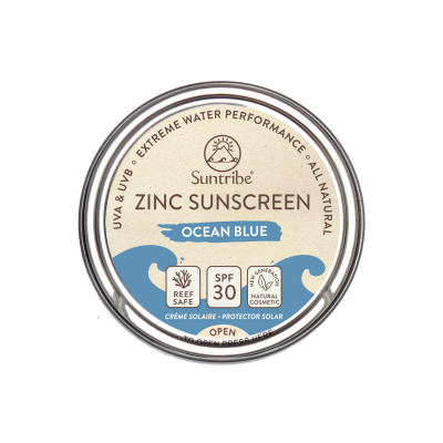 Suntribe Zinc Sunscreen Ocean Blue SPF 30 | 45 g
