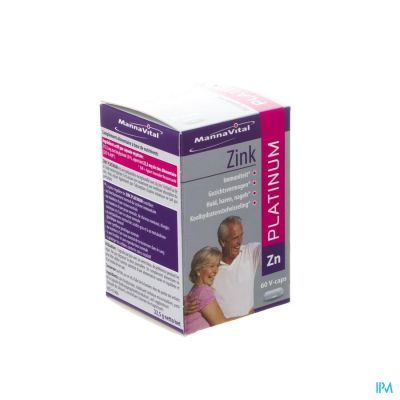 MannaVital Zink Platinum | 60 capsules