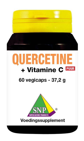 SNP Quercetine + gebufferde vitamine C puur (60 Vegetarische capsules)