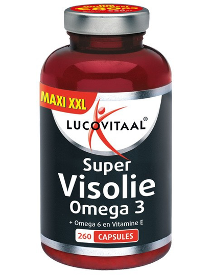 Lucovitaal Super visolie omega (260 Capsules)