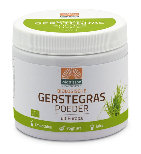Mattisson Gerstegras barley grass Europa bio (125 Gram)