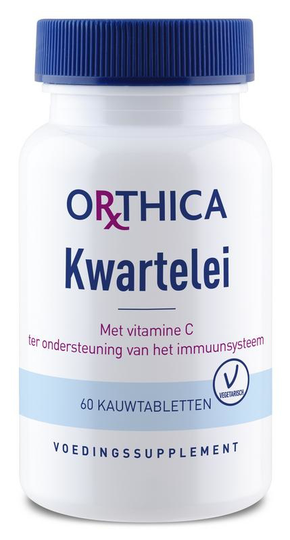 Orthica Kwartelei (60 Kauwtabletten)