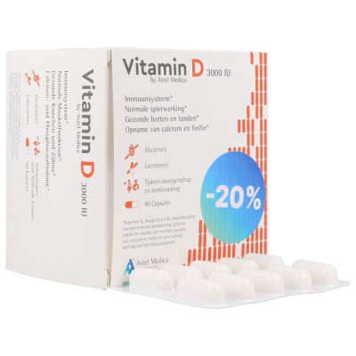 Vitamin D 3000 IU | 90 capsules PROMO