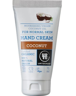Urtekram Handcreme kokosnoot (75 Milliliter)