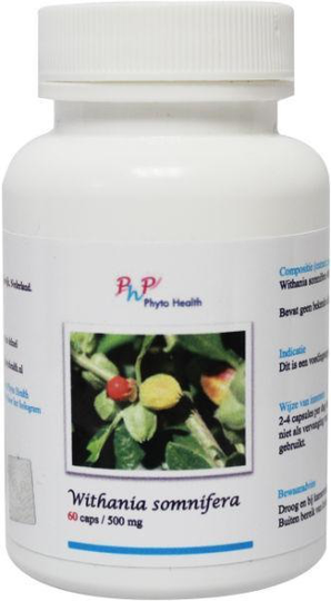 Phyto Health Withania somnifera (60 Capsules)