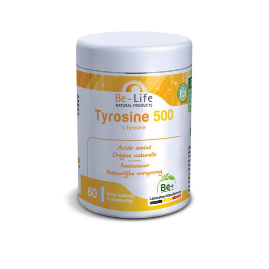 Be-Life Tyrosine 500 (60 Softgels)