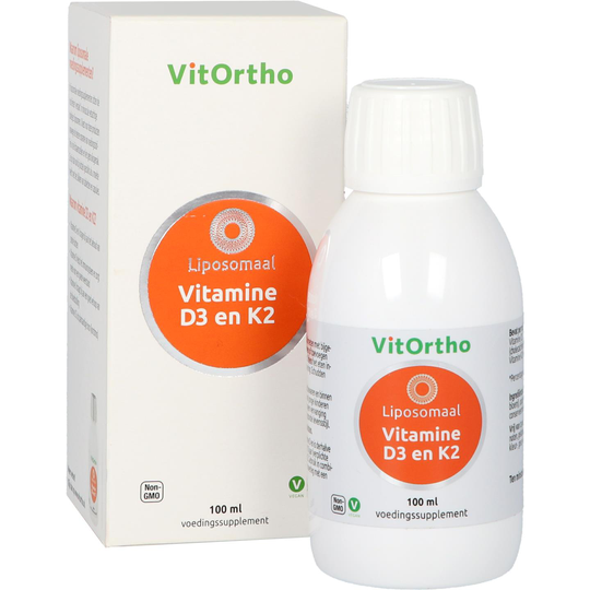 Vitamine D3 en K2 Liposomaal