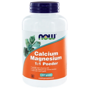Calcium magnesium 1:1 (calcium magnesium poeder met vitamine D)