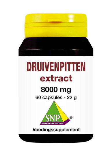 SNP Druivenpitten zaad extract 8000 mg (60 Capsules)