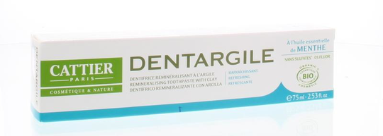 Cattier Tandpasta munt (75 Milliliter)