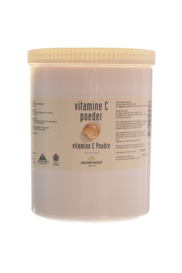 Jacob Hooy Vitamine C Ascorbinezuur pot (1 Kilogram)