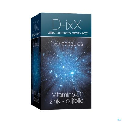 D-ixX 3000 Zinc | 120 capsules