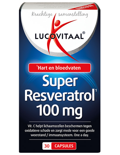 Lucovitaal Super resveratrol (30 Capsules)