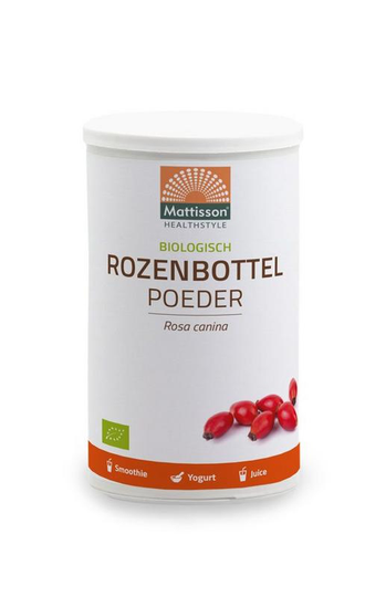 Mattisson Rozenbottel poeder biologisch (200 Gram)
