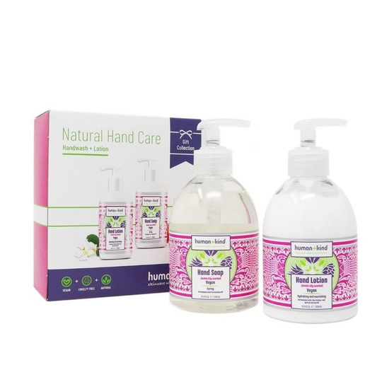 Human+Kind Duo handzeep en handcreme vegan (1 Set)