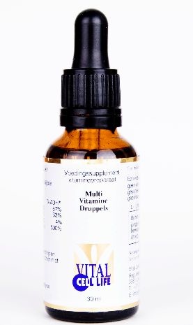 Vital Cell Life Multi vitamine druppels (30 Milliliter)