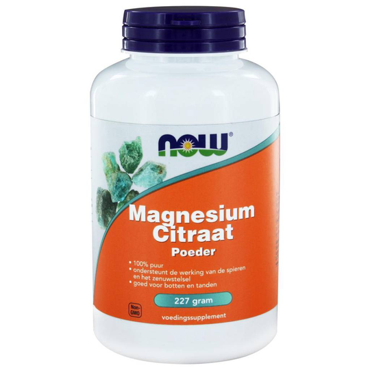 NOW Foods Magnesium Citraat poeder