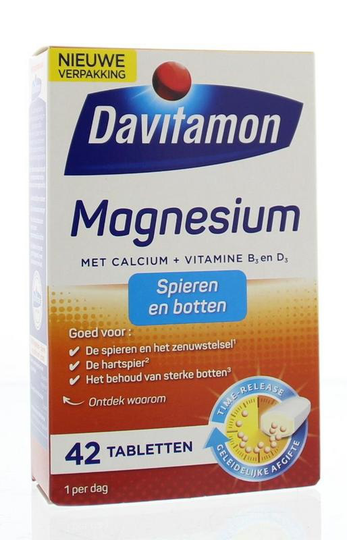 Davitamon Spieren en botten (42 Tabletten)