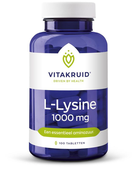 Vitakruid L-Lysine 1000 mg (100 Tabletten)
