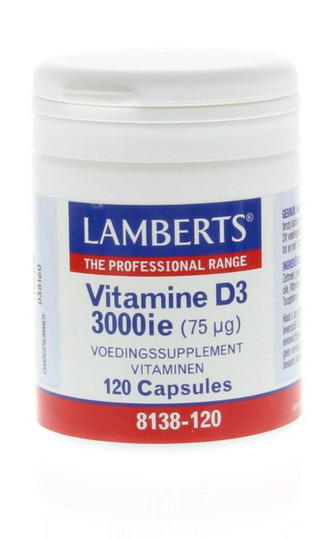 Lamberts Vitamine D 3000IE 75 mcg